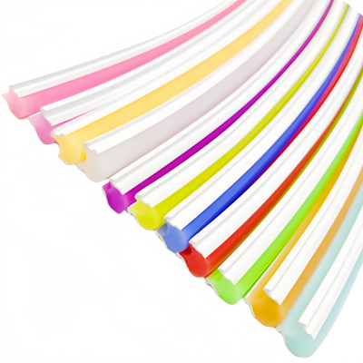LUMSET® 8mm 100% Pure Silicone Sleeve for LED Neon Flex - Ultra Flexible, UV Resistant and Precision Fit